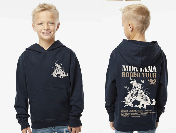 92 Tour Hoodie - Kids Navy