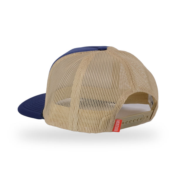92 Tour Trucker Cap - Royal/Tan - back