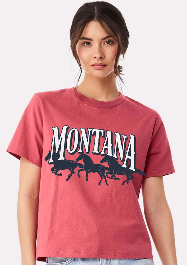 Herd Tee - Women's Vintage Red
