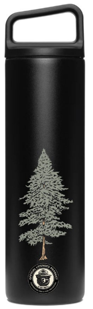 Smokey Wide Mouth Bottle - Black