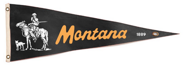 Montana Pioneer Pennant - Black