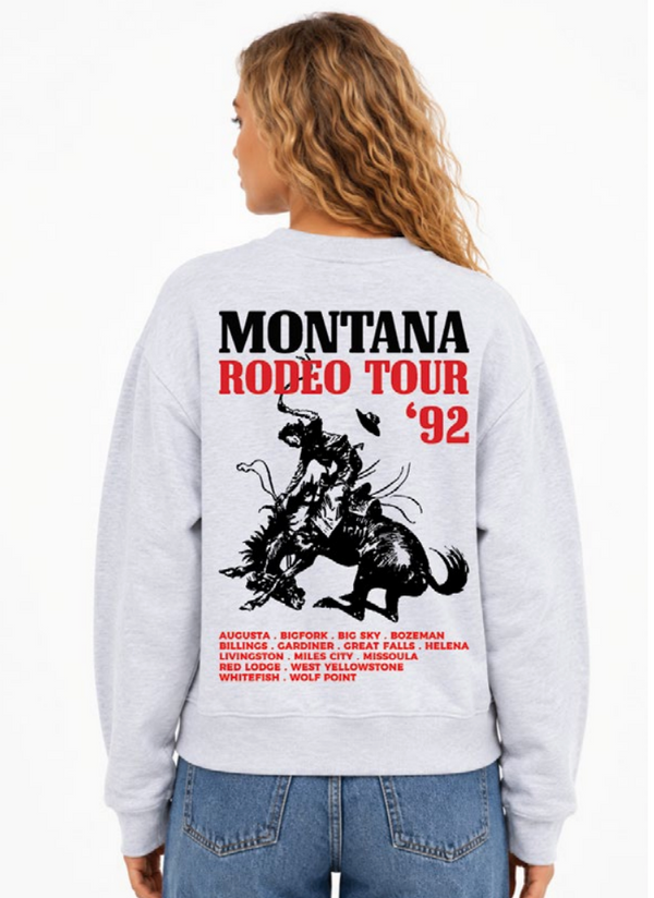 92 Tour Crew - Women's Ash Heather