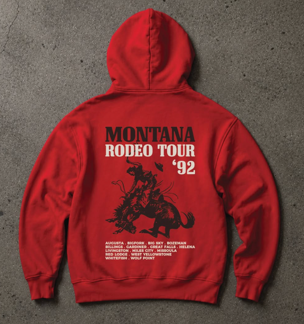 92 Tour Hoodie - Cherry