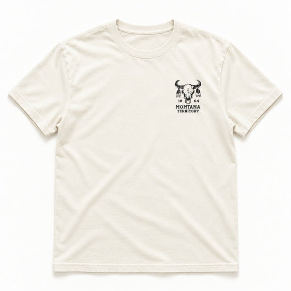 Grassland Tee - Men's Bone, front