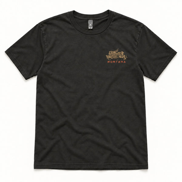 Howler Tee - Men's Coal, front