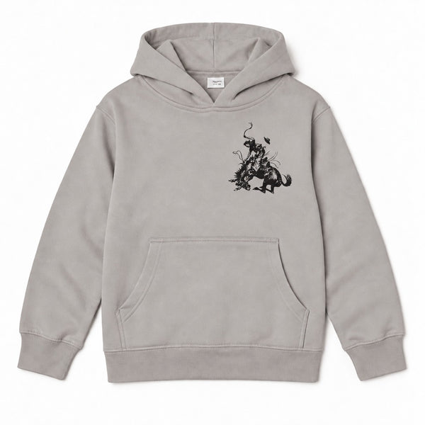 92 Tour Hoodie - Kids Cement - front flat lay