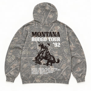 92 Tour Hoodie - Men's Camo - back flat lay