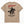 Gunslinger Tee - Men's Faded Brown - back flat lay