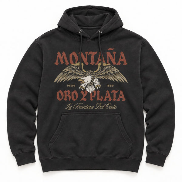 Miner Hoodie - Men's Asphalt - front flat lay