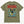 Westie's Tee - Men's Faded Army - back flat lay