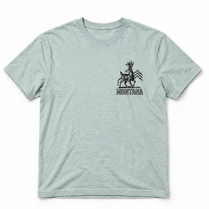Wildlands Tee - Men's Pigment Sage - front flat lay