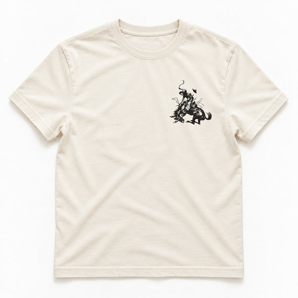 '92 Tour Tee - Youth Natural, front