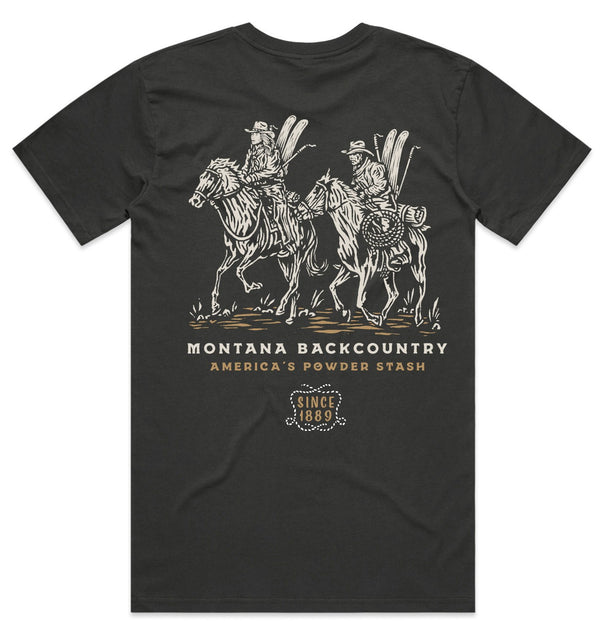 Powder Tee - Coal