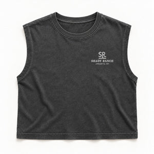 Shady Ranch Muscle Tee - Women's Black, front