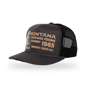 Tourney Trucker Cap - Stone/Black - side