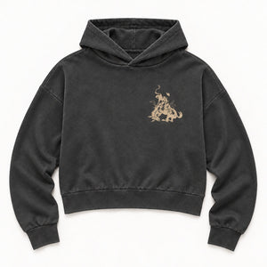 '92 Tour Hoodie - Women's Pigment Black, front