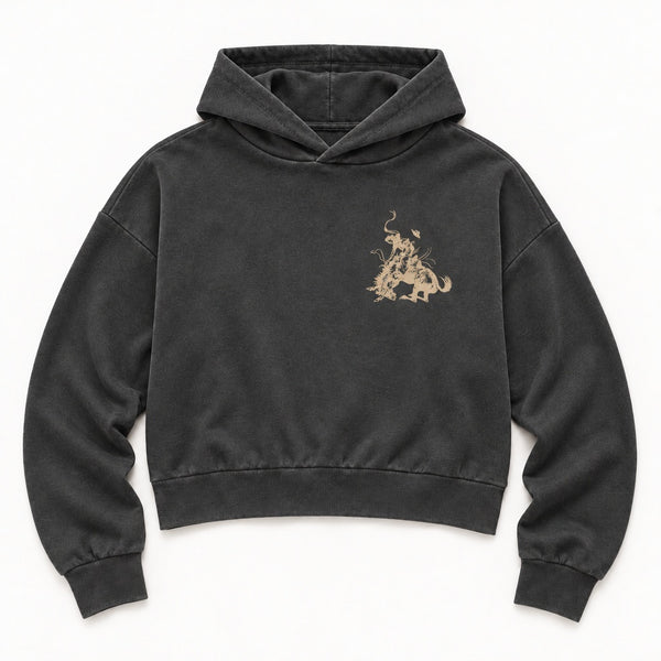 '92 Tour Hoodie - Women's Pigment Black, front