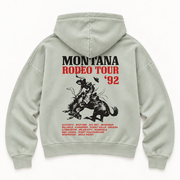 '92 Tour Hoodie - Women's Sage, back
