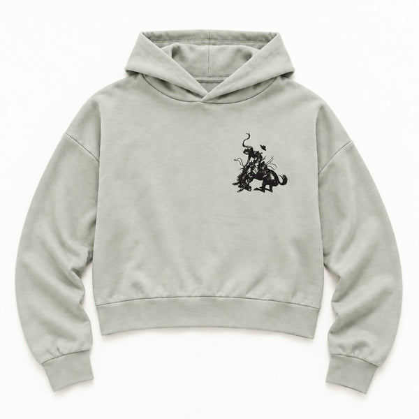 92 Tour Hoodie - Women's Sage - front flat lay