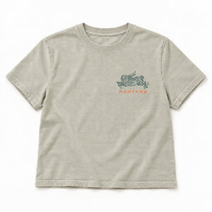 Howler Tee - Women's Washed Thyme - front flat lay
