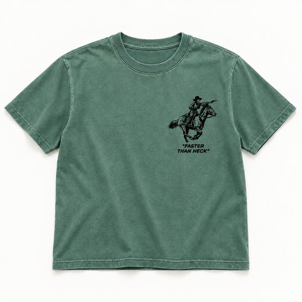 Peacemaker HW Tee - Women's Light Washed Pine - front flat lay