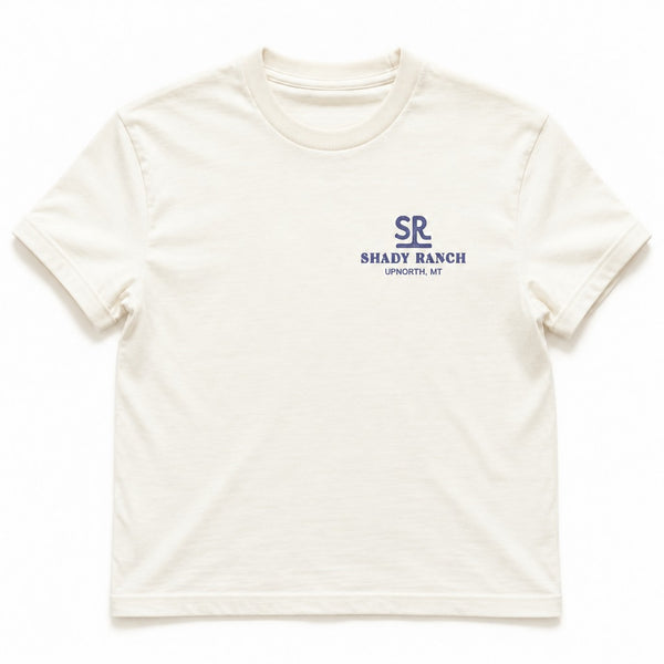 Shady Ranch Tee - Women's Vintage White - front flat lay